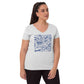 Women’s recycled v-neck t-shirt