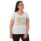 Mom in multiple languages gold Mother’s Day Women’s recycled v-neck t-shirt