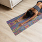 Electric yellow river Yoga mat
