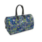 Blue lime Floral Luxury Leather Handbag
