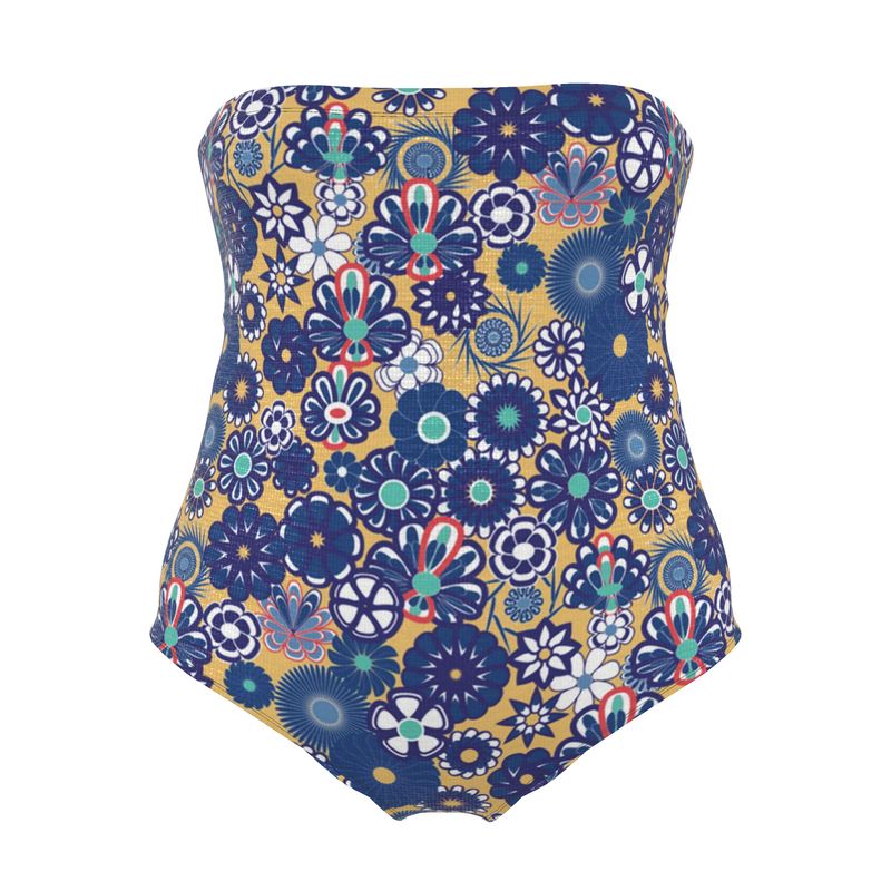 Peachy blue Flowers