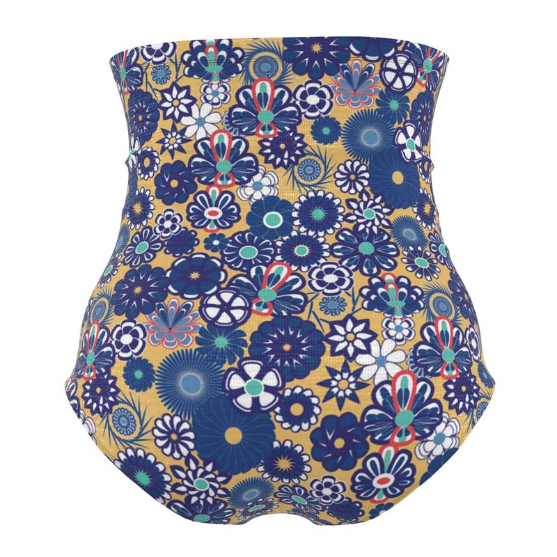 Peachy blue Flowers