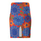 Bold Blossoming Pencil Skirt