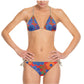 poppin blooms Bikini Red - Bikini top comes in Bra sizes