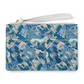 Banging Blue Clutch Bags