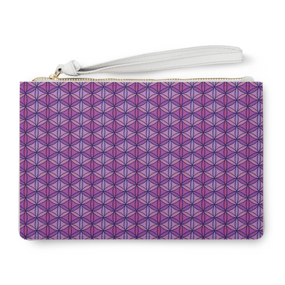 Patrice's Pink Sacred Geometry Clutch Bags