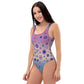 Pink Tie Dye One-Piece Swimsuit