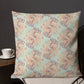 Scrolls on Oval Mint Premium Pillow