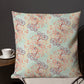 Scrolls on Oval Mint Premium Pillow