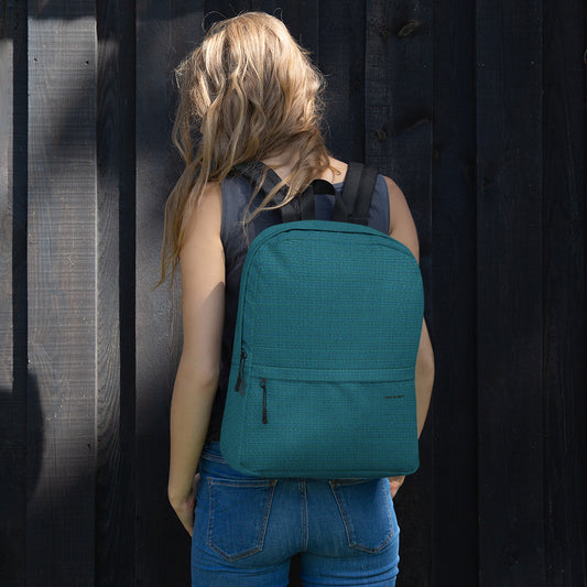 Black Square Spiral Blue Green Leaves Backpack Kids Girls Women Athleisure Athletic styles