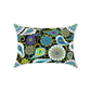 Paisley Pop- Olive and Blue Throw Pillows