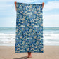New York City Inspired Beach Towel, Bath Towel, 30x60"